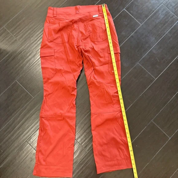 All Terrain Gear by Wrangler burnt orange Cargo Pants size 8 - Picture 11 of 13